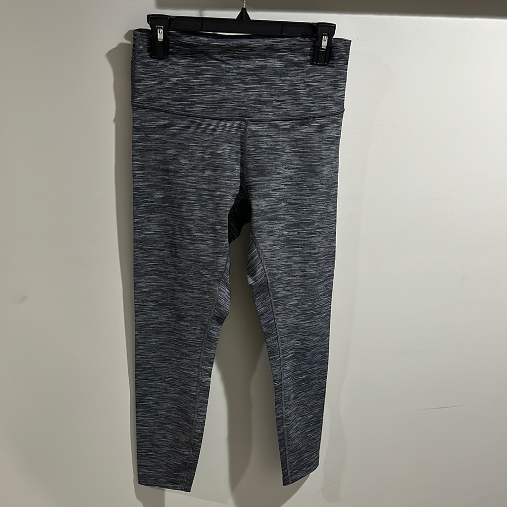 Lululemon Gray High-Waisted Leggings